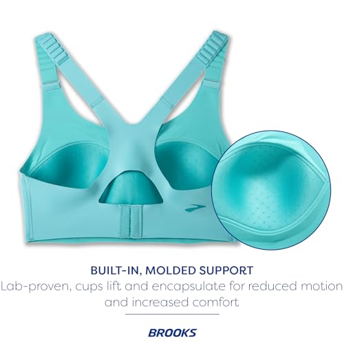 Image of Brooks Women's Racerback 2.0 Sports Bra for High Impact Running, Workouts & Sports with Maximum Support