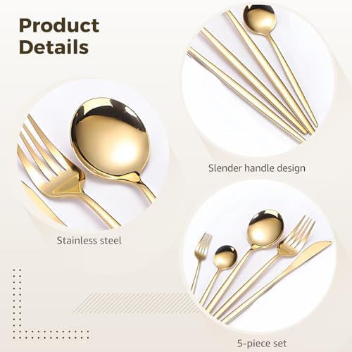Set Cuchillos Cocina 5 Piezas Acero Inox miniatura 4
