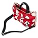 Loungefly Minnie Mouse Rocks the Dots Classic Bow Figural Crossbody Bag Standard