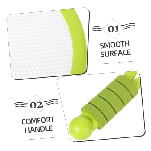 Raqueta de Tenis de Plástico BESPORTBLE Ligera para Niños miniatura 6