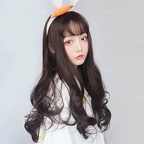 Amazon Co Jp ウイッグ フルウィッグ 女性 普段使い 巻き髪 空気前髪ウィッグ 女装 自然 可愛い 耐熱 原宿系 ロリータ 亜麻色 ピンク おばあさんの灰 自分でカットできる おしゃれ 毛先カール 大人かわいい髪型 自然 ネット付き ホーム キッチン