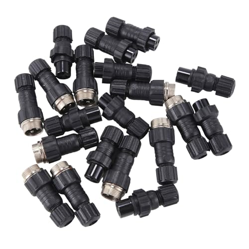10 Sets Conector de Aviación GX16 M16 3 Pines miniatura 1