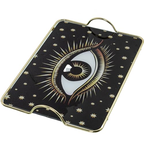 Plateau rectangulaire avec poignées pour service café et thé