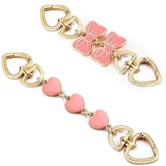 Bc Pink Bow Heart Chain