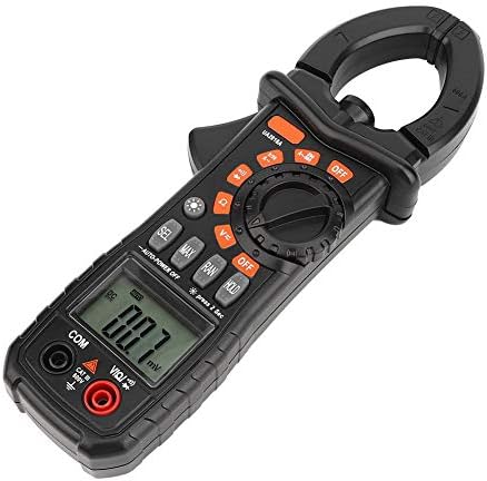 wosume Safe Portable Handheld Clamp Meter, Easy to Use Clamp Meter, Accurate Small Size for Current Measurement Electricity