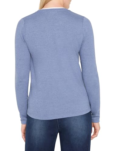 Image of NIC+ZOE Cozy Jersey Double Layer Split Neck Tee