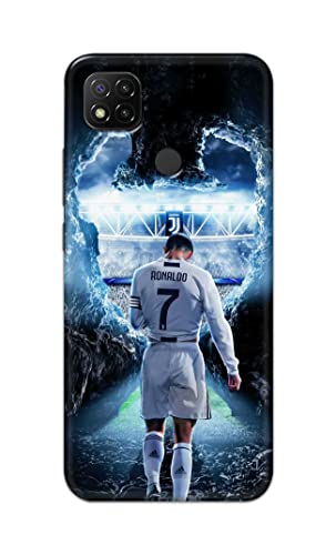 Image of Printed Hard Back Cover Case for Mi Redmi 9 Activ | Mi Redmi 9 Back Cover (Footbal Legend) -1302