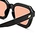 Le Specs. Women's Impossible Sunglasses, Black, One Size