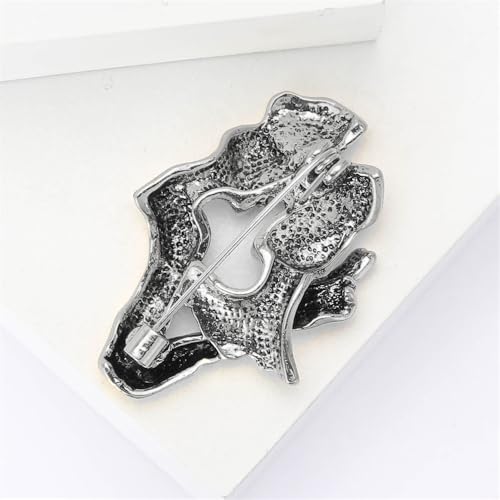 Image of Couples Kiss Shape Brooch Pins For Women Men Fashion Unique Corsage 3D Portrait Abstract Art Lovers Face Badge Lapel Pin Dress Suit Clothes Accessories Vintage Unisex Jewelry