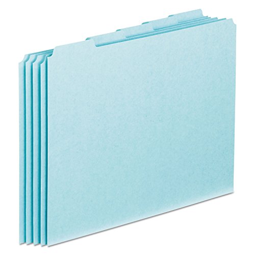 Pendaflex Pn205 Top Tab File Guides, Blank, 1/5 Tab, 25 Point Pressboard, Letter, 100/Box #TOP14