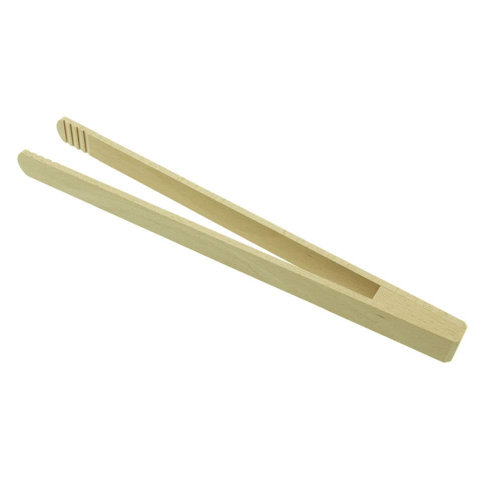 Apollo Beech BBQ Tongs 30cm, Multi-Colour, 30x3.2x2.2