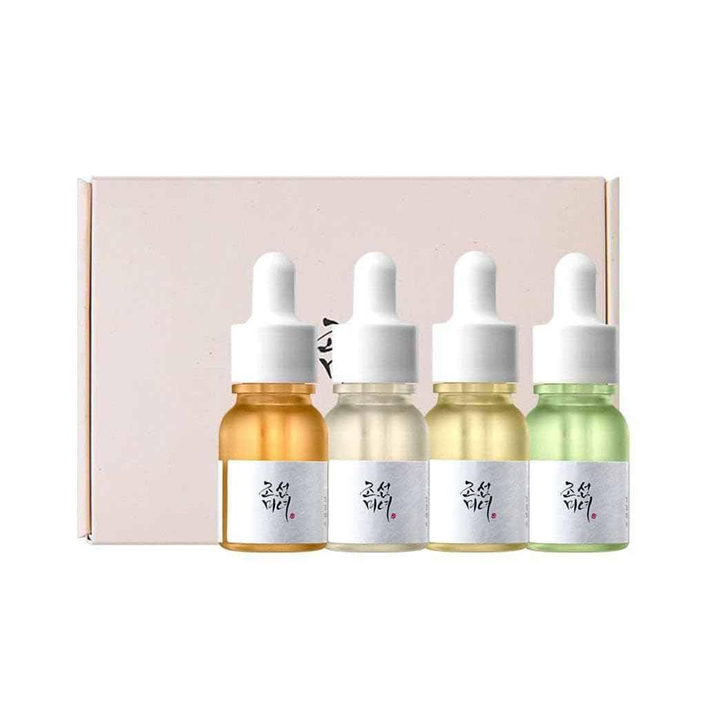 Beauty of Joseon Hanbang Serum Discovery Kit Gift Set Korean skincare for men and women, 10ml each, 4 serums Kit