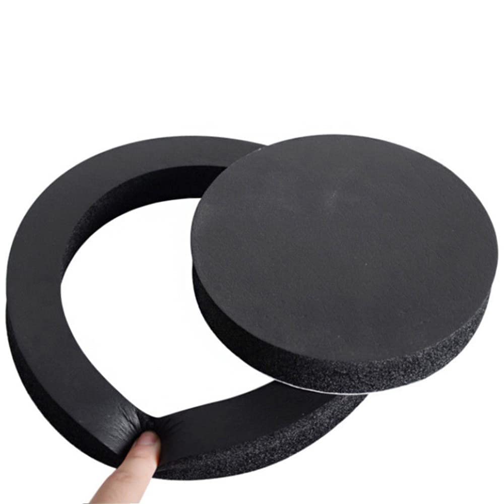 Kit di Sistema di Potenziamento Dell'altoparlante Universale in Schiuma 4 Pezzi per Altoparlanti 6 Pollici e 6,5 Pollici, Anello Isolante per Altoparlanti Pad in Cotone insonorizzato