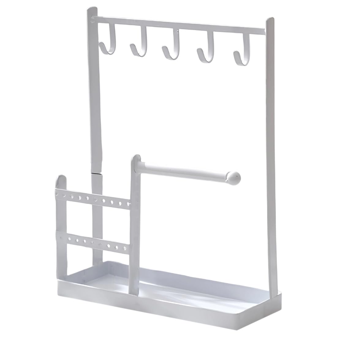 UDSKNV[KSL Multifunctional Jewelry Display Stand Earring Necklace Organizer Rack for Women Bracelets Watches Desktop Storage B