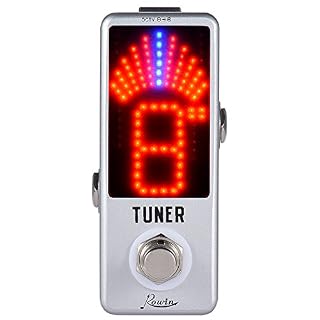 Tuner Pédal,HUIOP Mini Chromatic Tuner effet de la pédale LED Display True Bypass pour Guitare Basse,guitare Pédal - Les Beatles, Paul McCartney, John Lennon, RIngo Starr, George Harrison Tuner Pédal,HUIOP Mini Chromatic Tuner effet de la pédale LED Display True Bypass pour Guitare Basse,guitare Pédal – Image 5