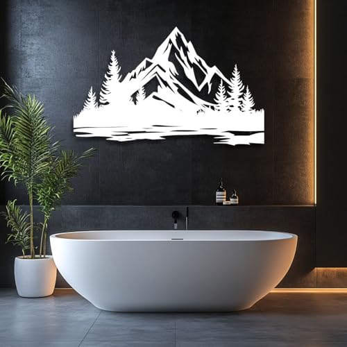 Décoration murale en métal pour salon et chambre moderne