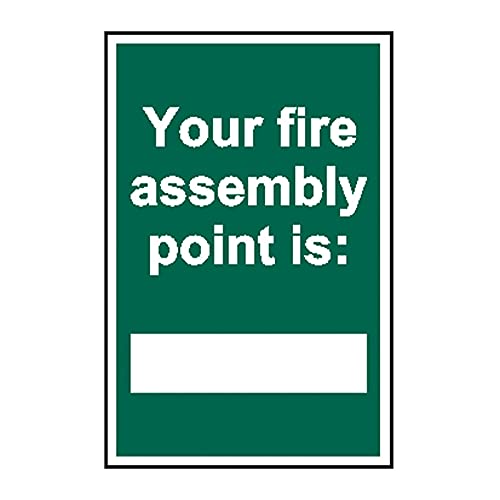 Scan Your Fire Assembly Point Is Pvc Sign
