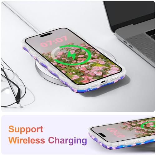 Coque iPhone 14 Pro Max laser brillant étui souple TPU antichoc - 6