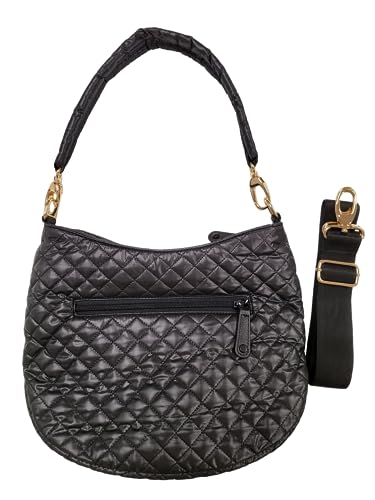 Image of Lightweight Quilted Crossbody Hobo bag water repellent UVprotection
