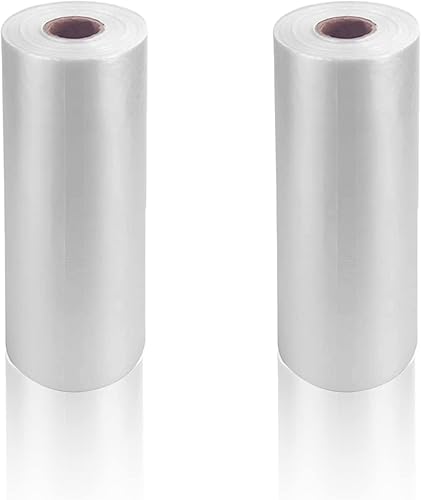 9527 Product 12 "x 20" Bolsa de plástico transparente para almacenamiento de alimentos, 350 bolsas un rollo (2 rollos)