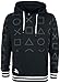 Produktbild Playstation Icons Männer Kapuzenpullover schwarz L 100% Baumwolle Fan-Merch, Gaming