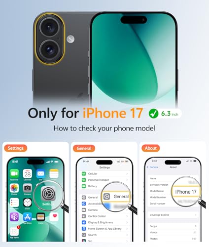 Image of FNTCASE for iPhone 17 Case: [Compatible with Magsafe] Translucent Matte Cases with [Full Camera Protection] [Screen Protector] Military Grade Shockproof Protective Phone Cover - Green