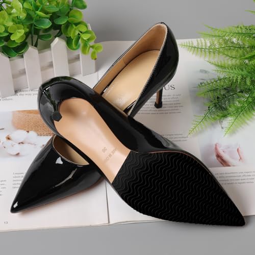 Image of Shoe Grips on Bottom of Shoes, Sole Bottom Protector, Self-Adhesive Grips for Shoes, Non-Slip Pads, Sole Guard, Anti-Slip Grip Pads