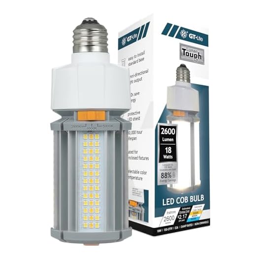 Best led light bulbs for portrait photography with umbrella GT-Lite High-Lumen LED Bulb