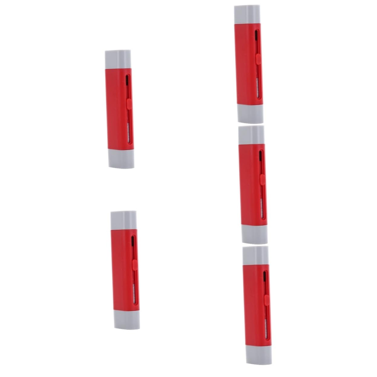 Toyvian 5pezzi Pulitore Per Corde Di Chitarra Riutilizzabile Strumento Di Pulizia Per Strumenti Musicali Tono Brillante Delle Corde Facile Da Trasportare e Utilizzare Con La Chitarra