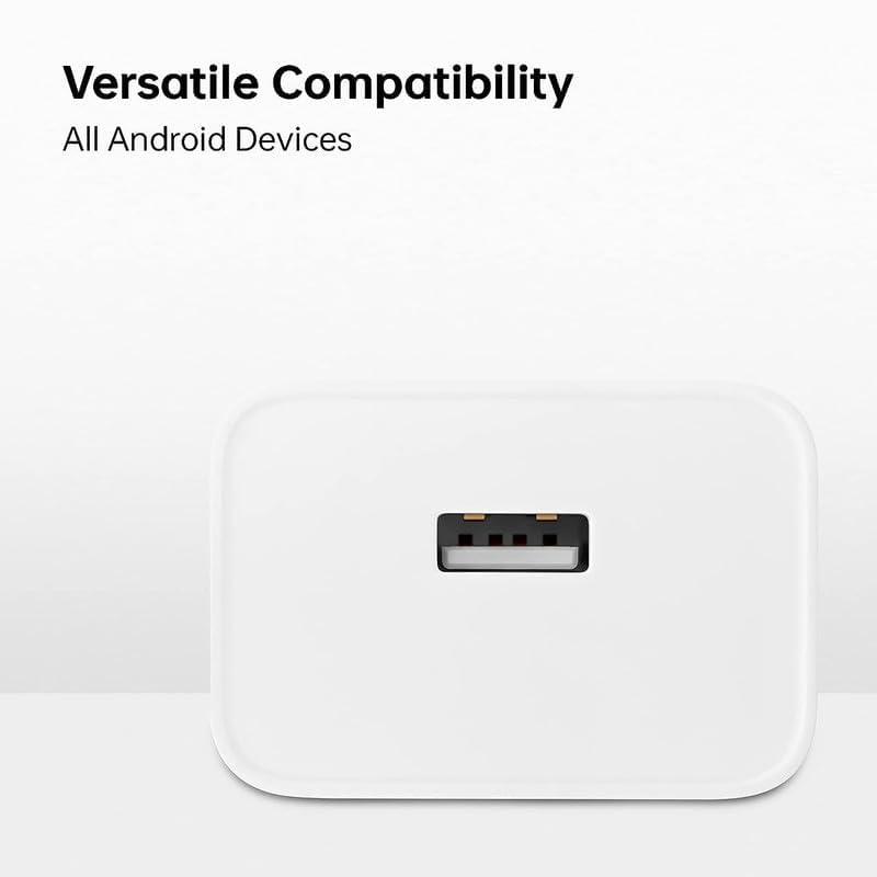 Image of Original 33W SUPERVOOC Type C Power Adapter Compatible with Oppo Reno 7 /F21 Pro /F21 Pro Plus /F21 /F19 Pro Plus /F19 /A52 /A53 /A55 Cellular Phones Support 33 watt Fast Charging Adaptor, White (CXZ2)
