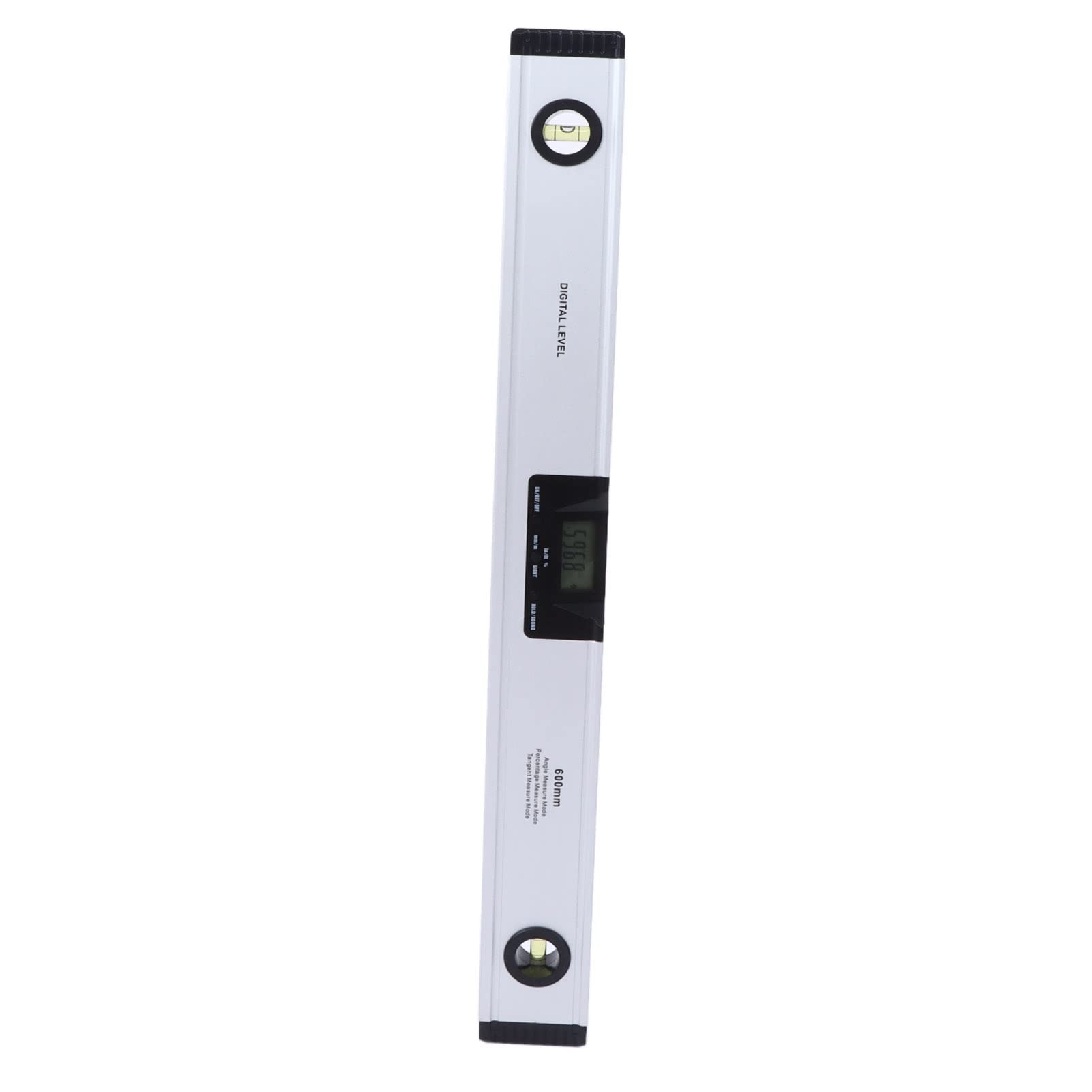 KIMISS Niveau Numérique Magnétique - Niveau Numérique Magnétique Puissant Rétroéclairage LCD Industriel de Haute Précision à Bulle en Alliage d'aluminium (600mm)