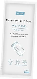 KALLORY 1 Quarto Papel Higiênico Portátil Papel Higiênico De Bambu Toalha De Limpeza Tecido De Cuidados De Saúde Feminino Tecido De Limpeza Flexível Papel De Papel De Polpa De