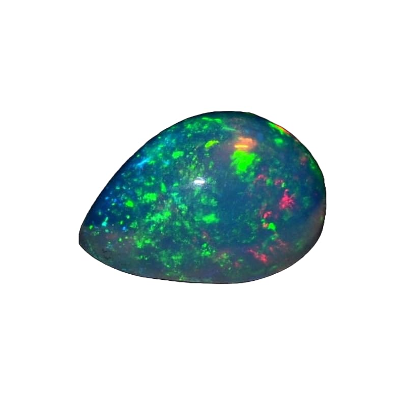 Opale éthiopienne de qualité AAA cabochon naturel multi fire précieux