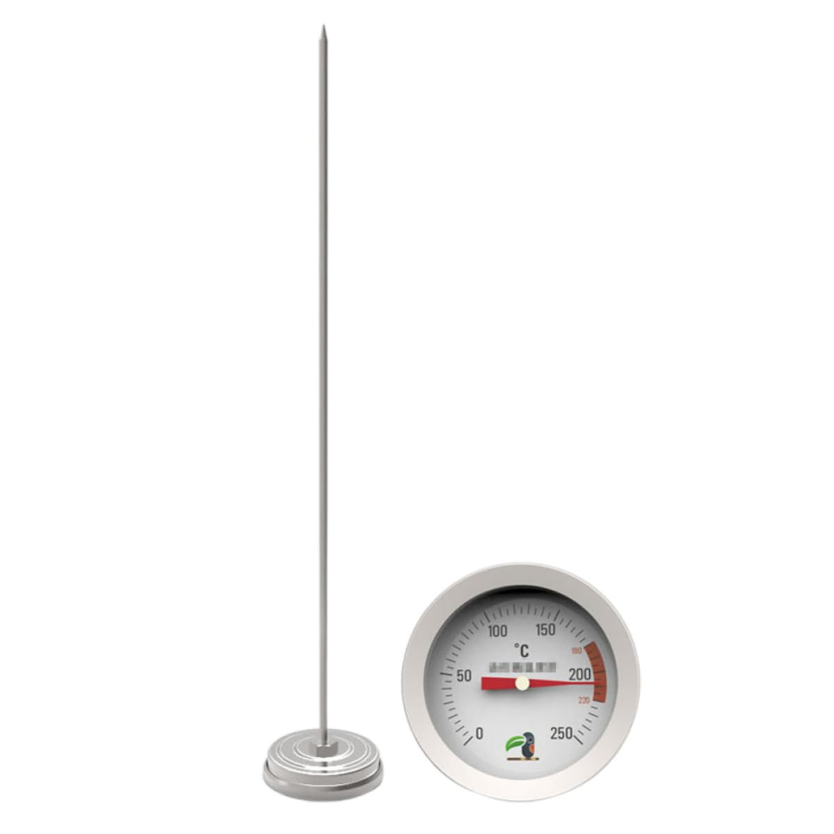 Stainless Steel Candy Thermometer for Frying, Jam and Syrup