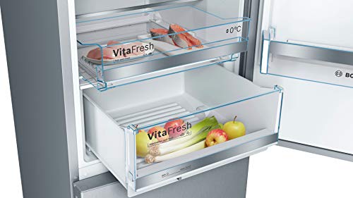 Bosch KGE398IBP - Série 6, Réfrigérateur combiné pose-libre, 201 x 60 cm, Inox anti trace de doigts – Image 5