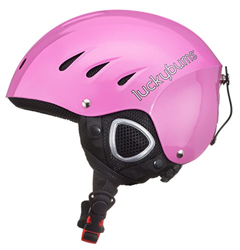Lucky Bums Snow Sport Helmet with Fleece Liner, Pink, X-Large