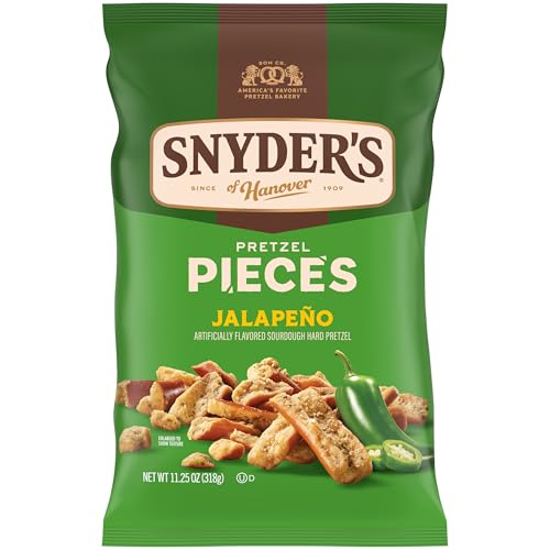Snyder's of Hanover Jalapeño Flavored Pretzel Pieces, 11.25 Oz