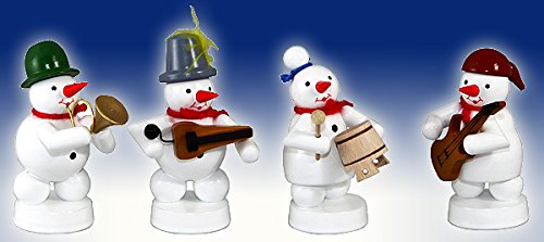 Bonhomme de neige en bois pour centre de table festif de Noël