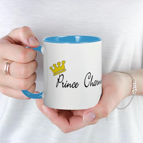 Taza de cerámica CaféPress Prince Charming 11 oz miniatura 5