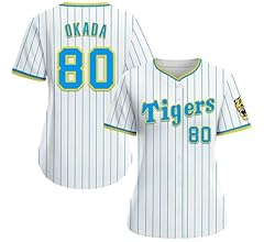 Tigers ユニフォーム OKADA 80 Amazon.co.jp: 阪神虎 岡田 彰布 背番号80 ユニフォーム 野球服