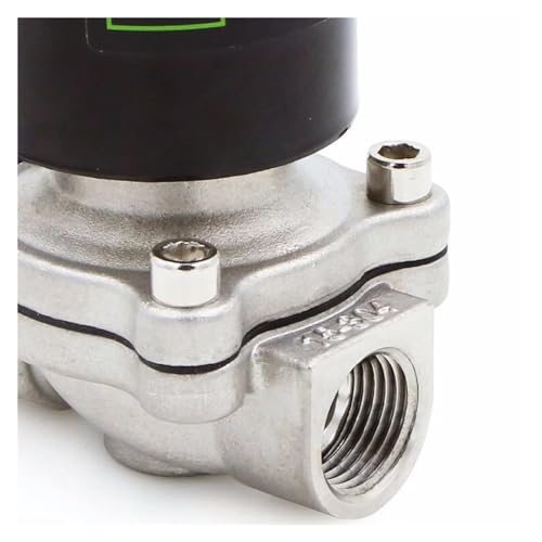 Électrovanne inox 1/2" normalement fermée de haute qualité pour installations durables