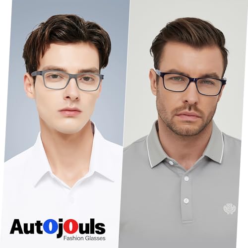 Autojouls 4-Pack Blue Light Blocking Reading Glasses For Women Men thumb #3