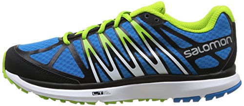 Salomon X-Tour - Zapatos para Hombre, Color Methyl Blue/White/Granny Green, Talla 44