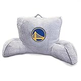 Pegasus Sports NBA Golden State Warriors Faux Fur Logo Backrest