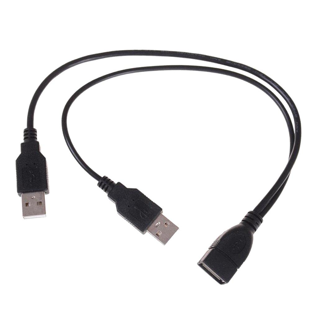 VMS India 20cm USB2.0 Splitter Y 1 Female to 2 Male Data Charger Cable Extension Cord (B097LJ65YF) Amazon Price History, Amazon Price Tracker