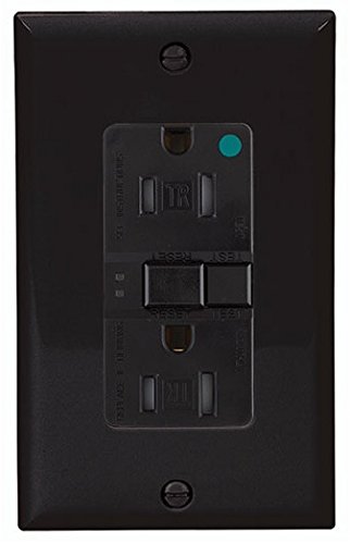 Cooper Wiring Devices TRSGF20BK GFCI TR Self Test Duplex 20A 125V BK