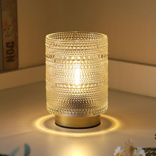 Small Battery operated Lamp with Timer for Bedside/Coffee Table/B...