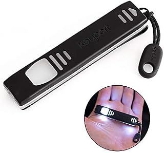 Keyport Pocket Flare Mini Flashlight Keychain with Pocket Clip & Rechargeable Battery 