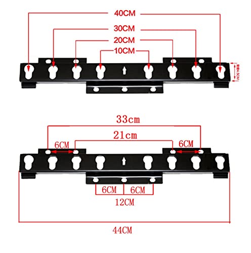 Support de montage mural TV pour moniteur LCD et écran plat VESA 400*400mm