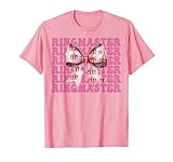 Womens Pink Coquette Bow Circus Carnival Gifts